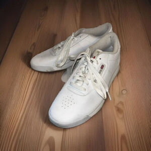 Reebok Classic Womens Princess Lifestyle Shoe Sneakers White 9‎